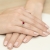 Pierścionek W084 Rubin 0,60ct żółte złoto
