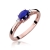 Pierścionek Szafir 0,70ct złoto