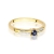 Pierścionek Szafir 0,15ct złoto