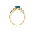 Pierścionek Topaz 1,10ct złoto