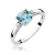 Pierścionek Topaz 1,10ct złoto