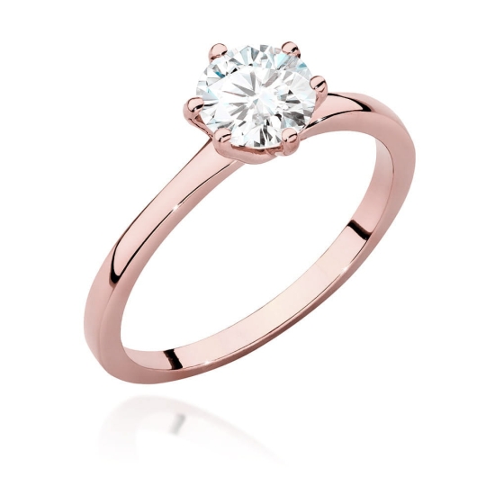 Pierścionek z diamentem naturalnym 1,0 ct