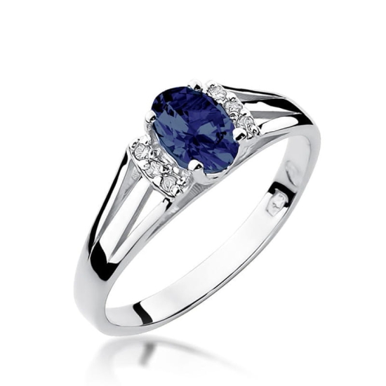 Pierścionek Szafir 0,70ct złoto