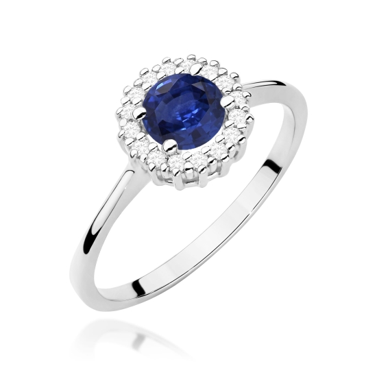 Pierścionek Szafir 0,50ct złoto