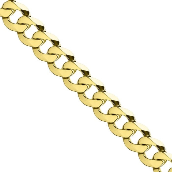 Złota pancerka bransoletka (6,80mm) 20-24cm