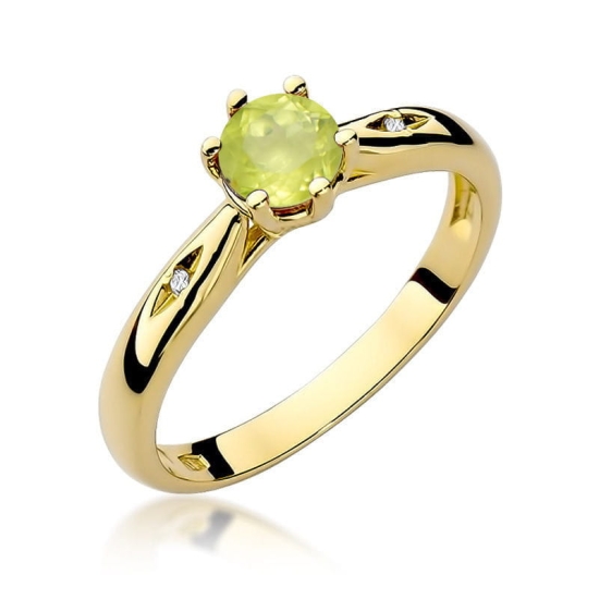 Pierścionek  Oliwin 0,60ct  złoto