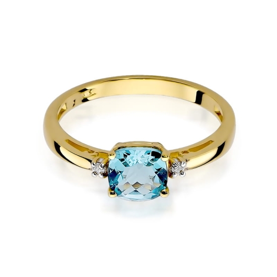 Pierścionek Topaz 1,10ct złoto